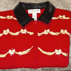 Vintage Heirloom Collectibles Sz Sm Wmn's Sweater.